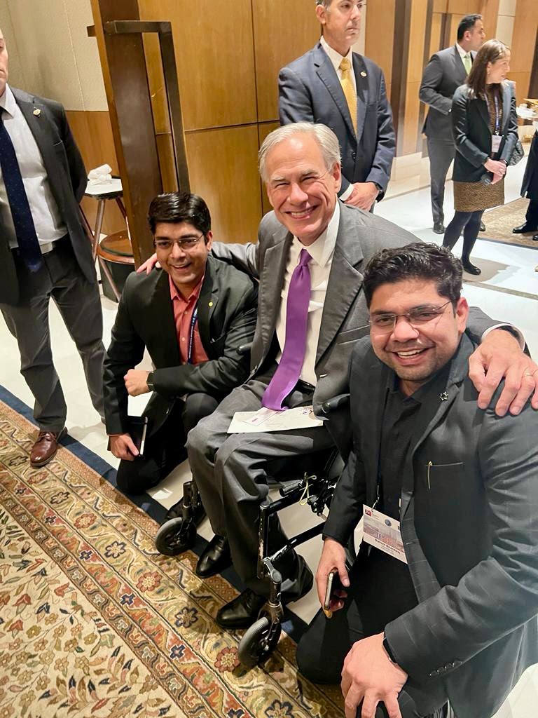 Meeting with the Governor of Texas